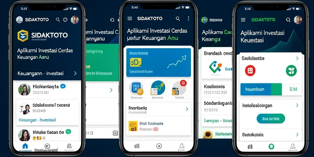 Tampilan antarmuka SIDAKTOTO yang modern dan informatif.