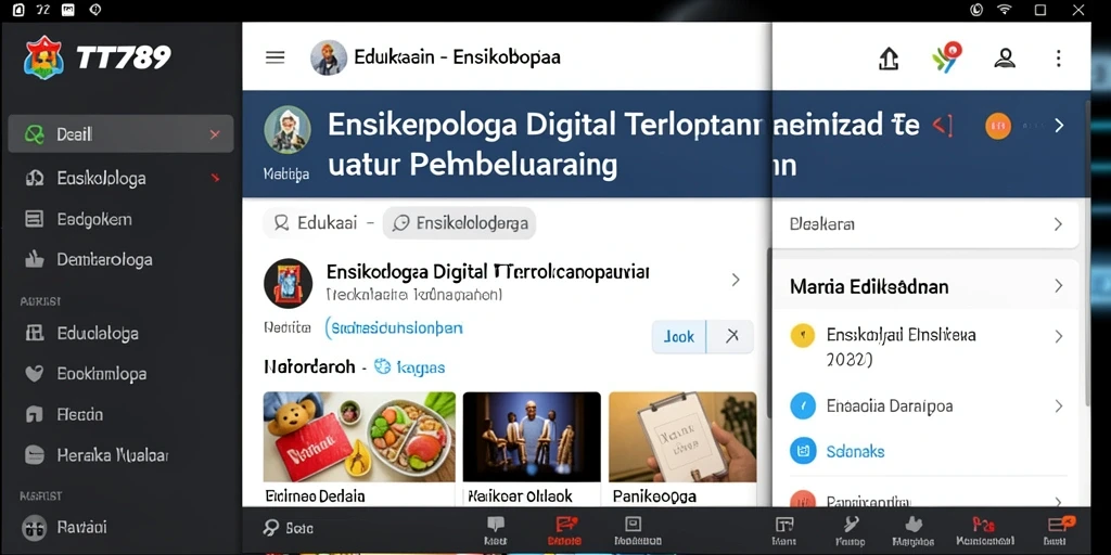 Tampilan antarmuka aplikasi TT789 yang menarik dan mudah digunakan.