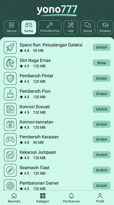 yono777 - Hub Unduhan Aplikasi Populer & Kanal Uji Terpercaya